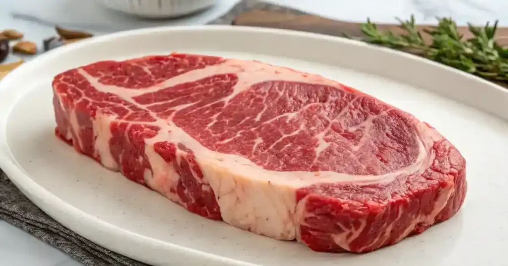 Beef oyster blade steak grilled to perfection with a rich, tender texture