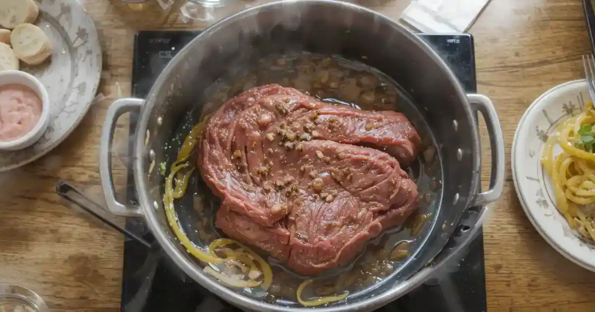 Beef oyster blade steak grilled to perfection with a rich, tender texture