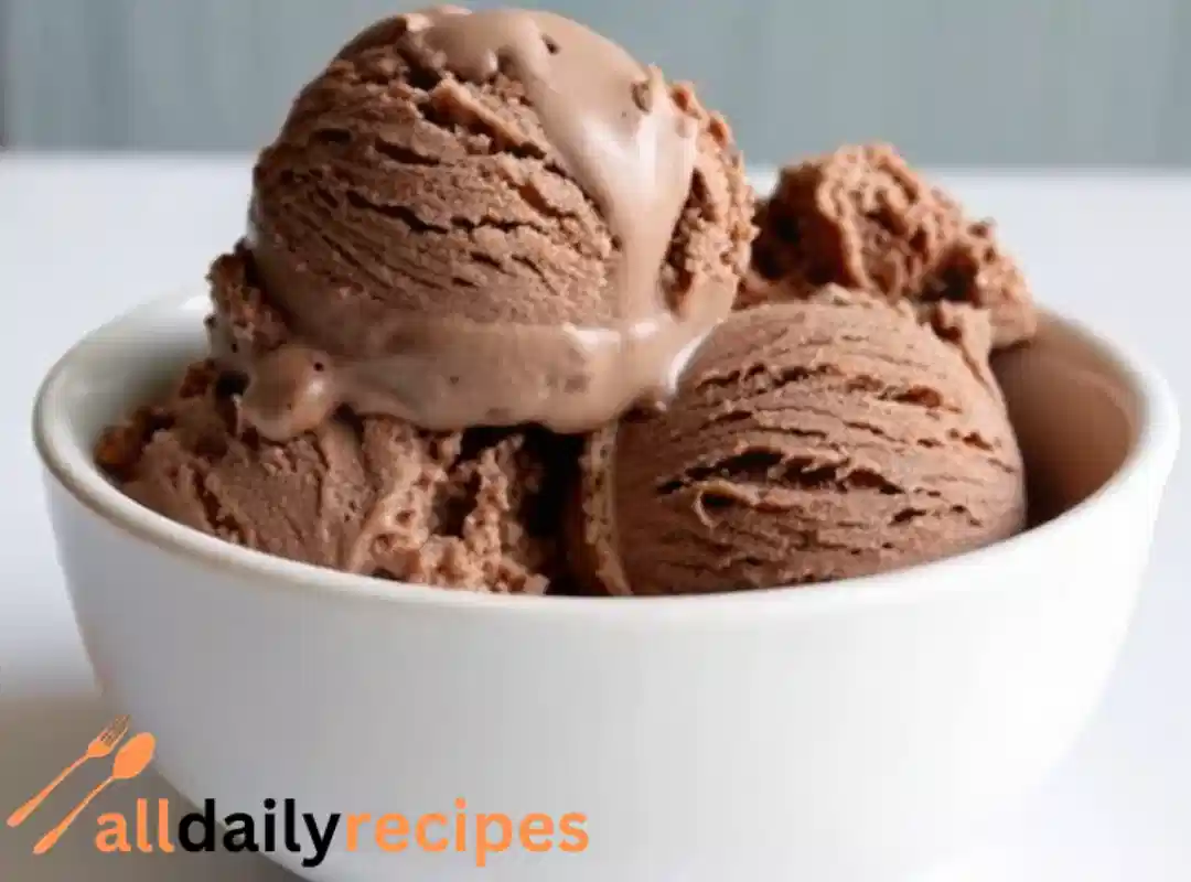 3-Ingredient Chocolate Ice Cream