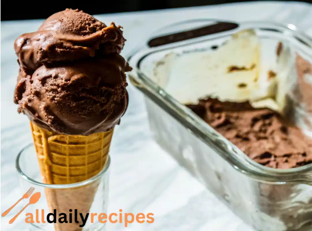 Homemade Chocolate Ice Cream in Blender (Easy No Churn Recipe)