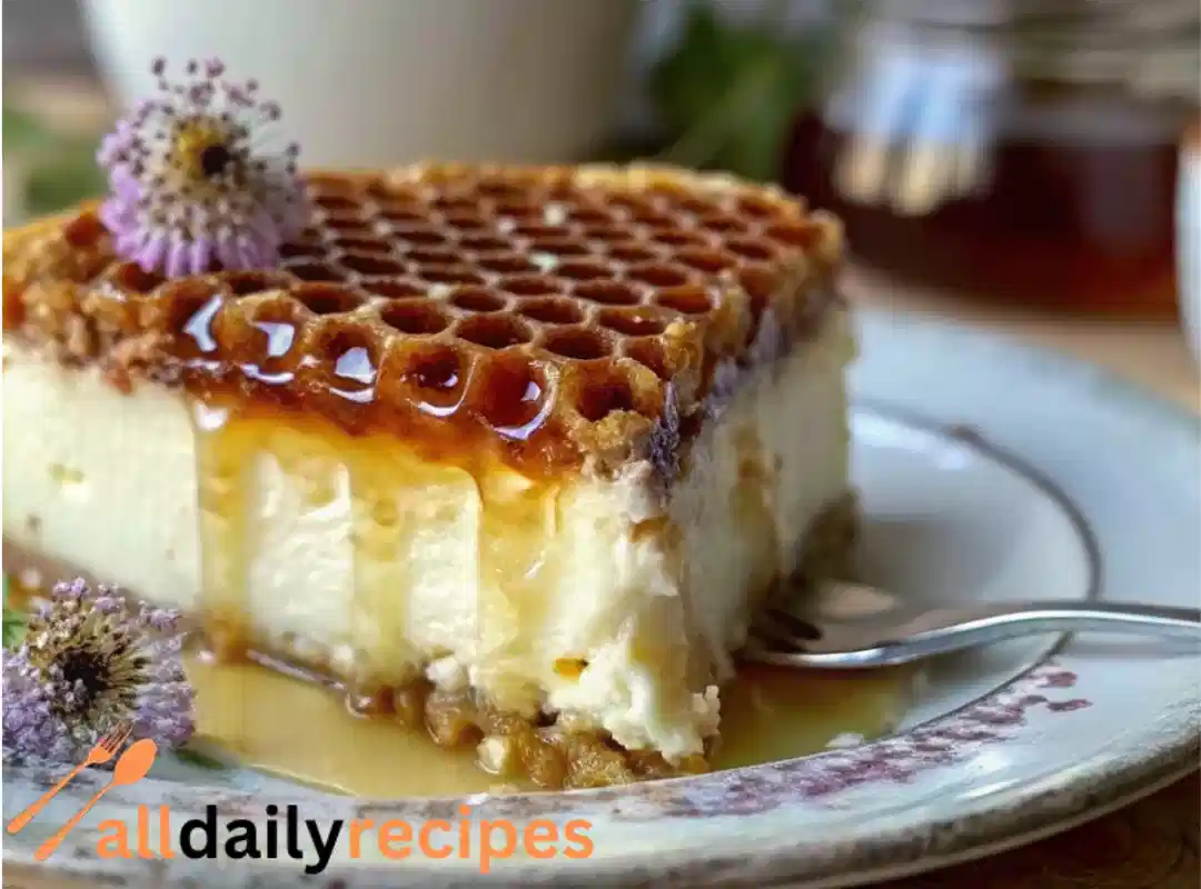 Honeycomb Cheesecake Cake