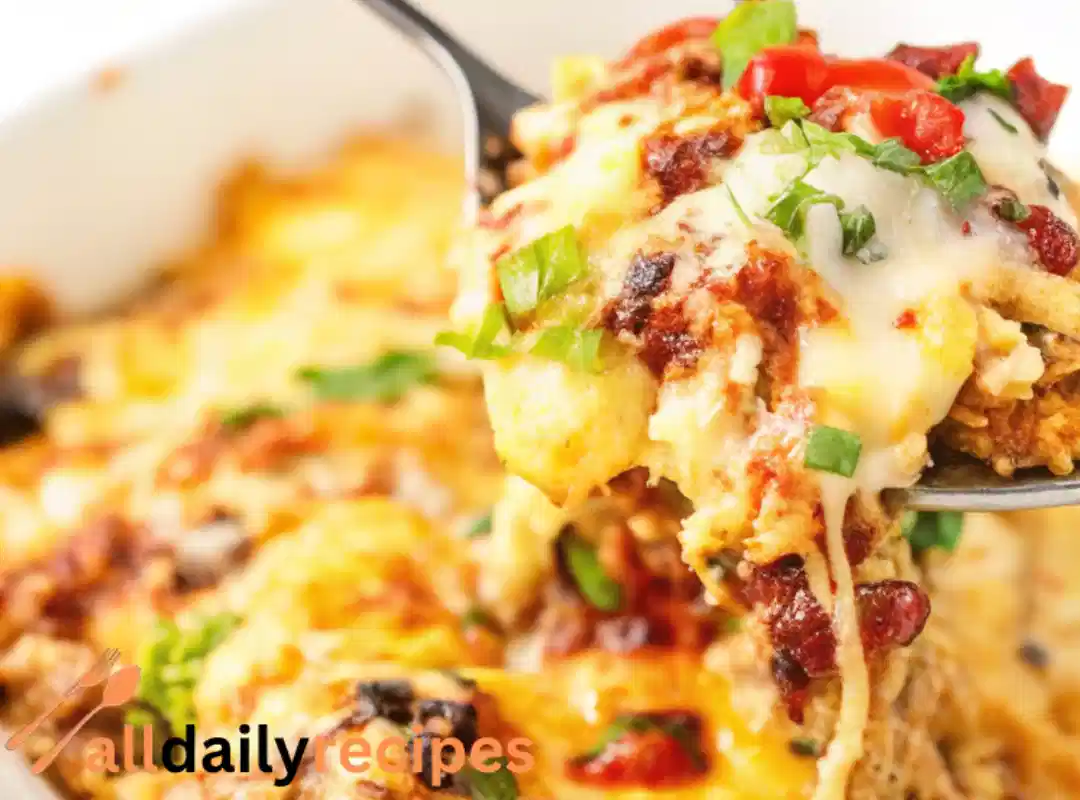 Chicken Burrito Casserole