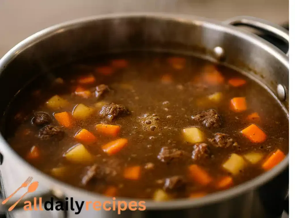Irish beef stew recipe