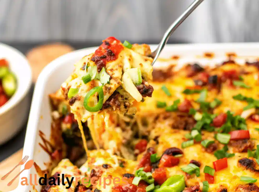 Chicken Burrito Casserole