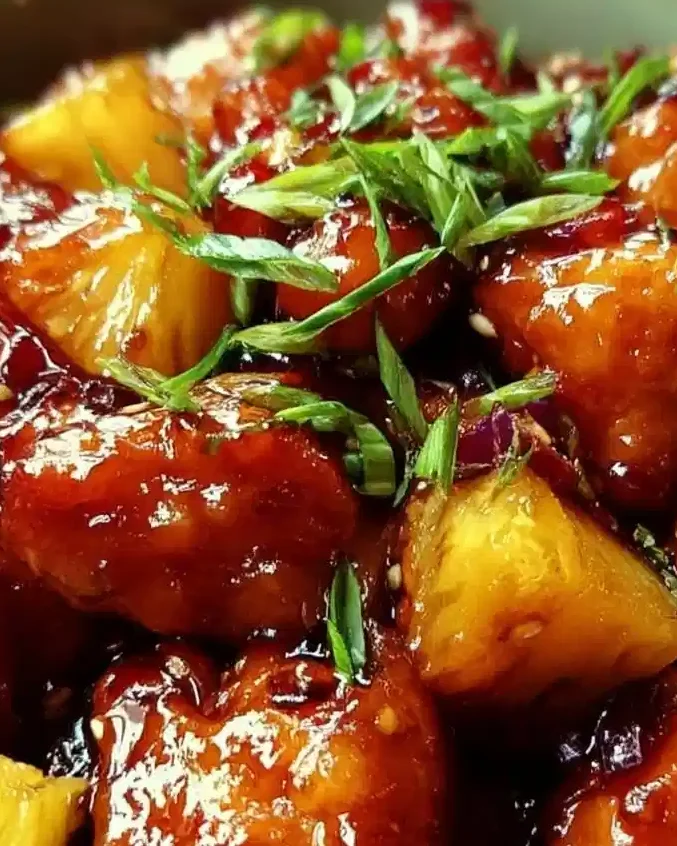 Brown Sugar Pineapple Chicken