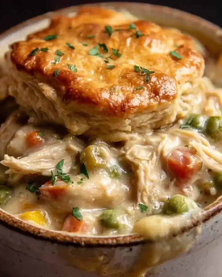 Crock Pot Chicken Pot Pie