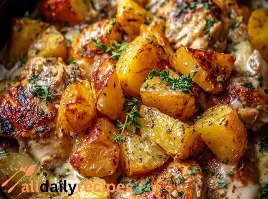 Garlic Parmesan Crockpot