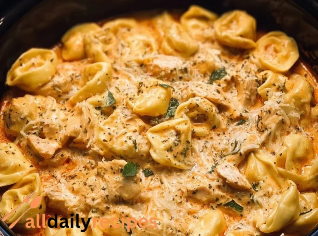 CrockPot Chicken Tortellini