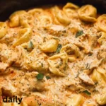 CrockPot Chicken Tortellini