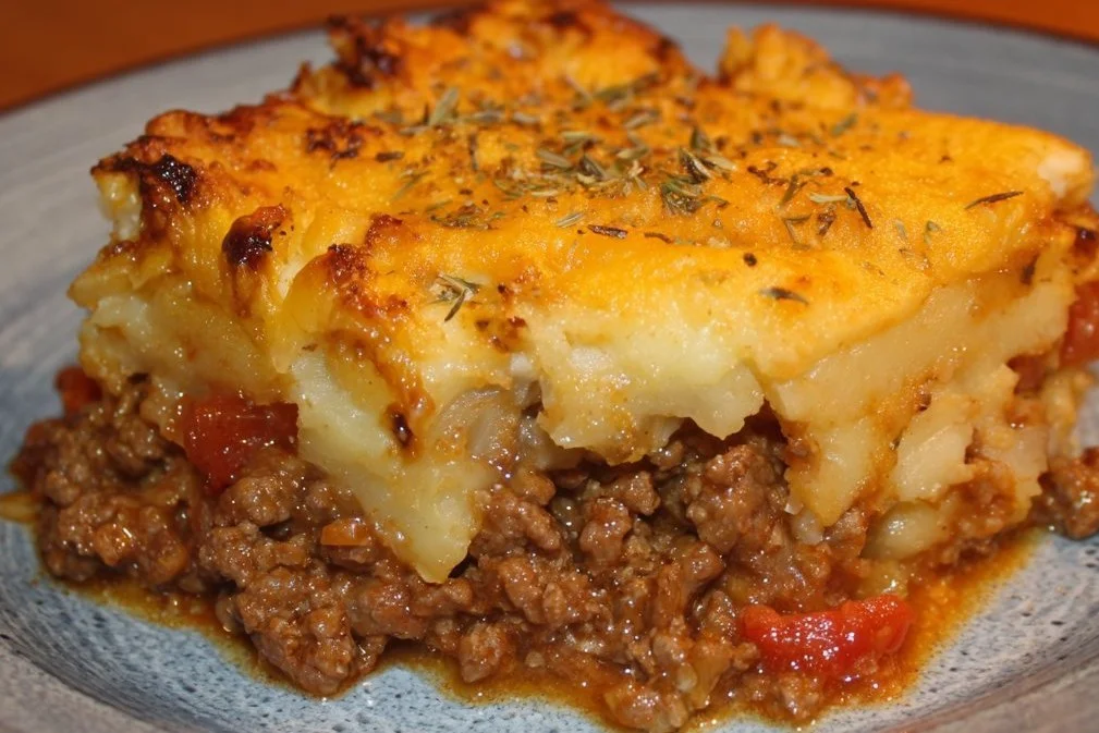 Delicious easy minced beef recipe served in a bowl with garnishes.