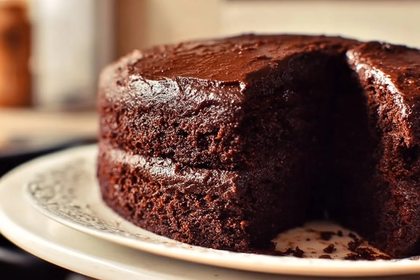 Delicious Matilda's Chocolate Cake with rich chocolate frosting
