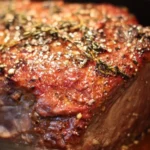 Delicious crock pot roast beef ready to serve