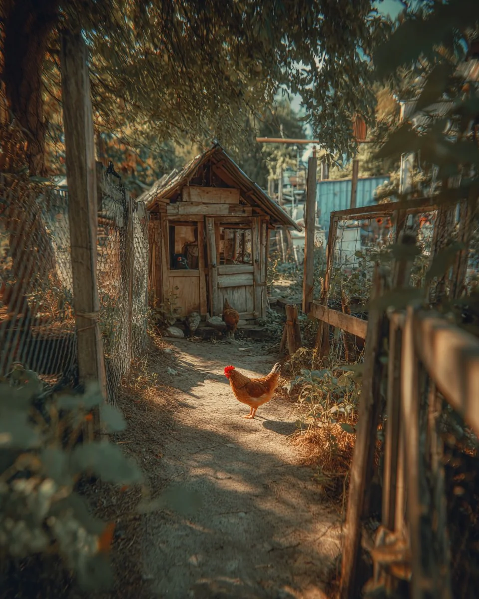 Spacious walk-in chicken coop designed for optimal poultry care and comfort