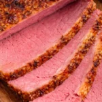 Delicious corned beef prepared in an Instant Pot
