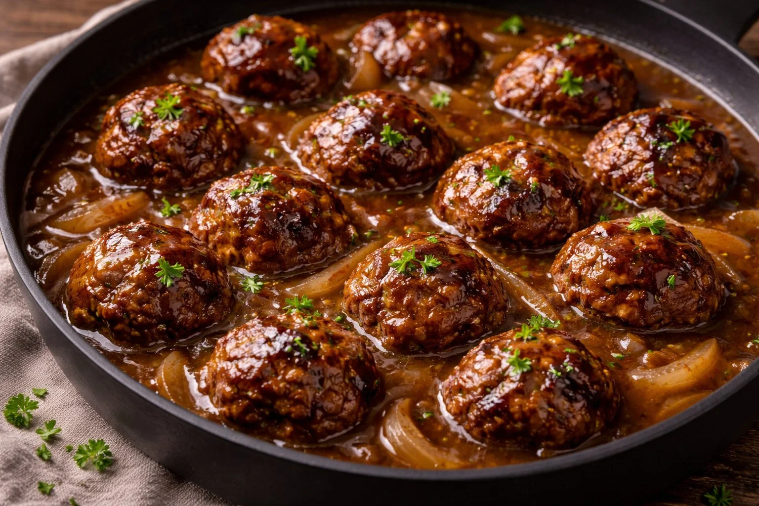 Healthy ground beef meal served with vegetables and grains