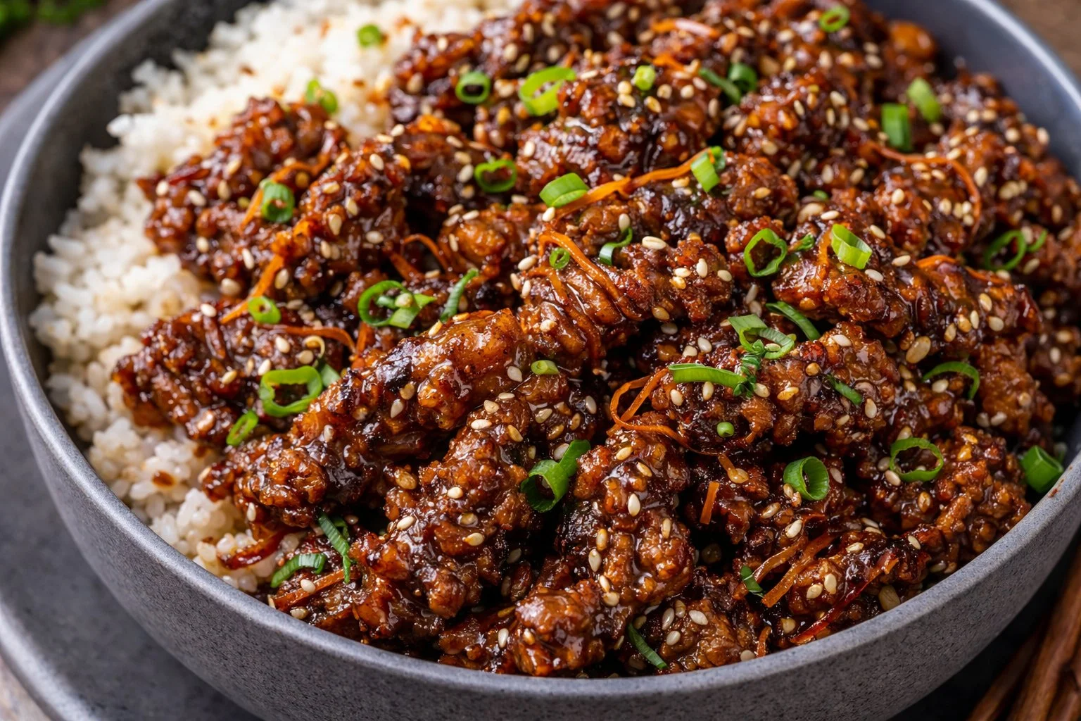 Delicious meals made with ground beef including tacos and casseroles.