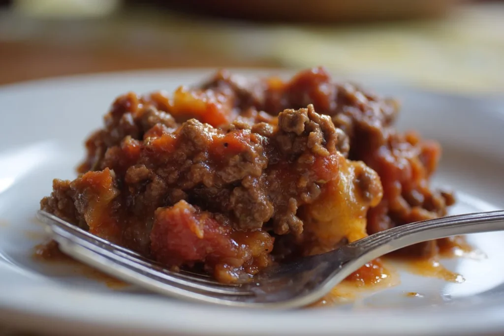 Quick and easy ground beef recipe for a fast dinner option