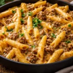 Variety of beef dinner ideas including steaks and casseroles.