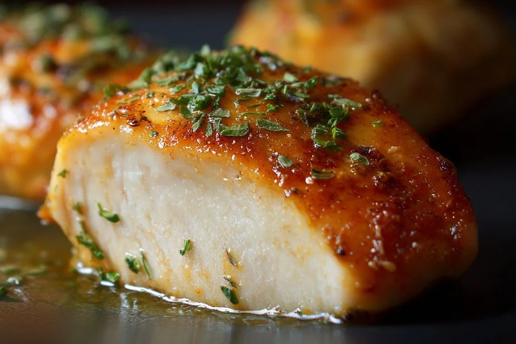 Fresh boneless chicken breasts ready for cooking