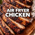 Delicious chicken air fryer recipes for healthy meals