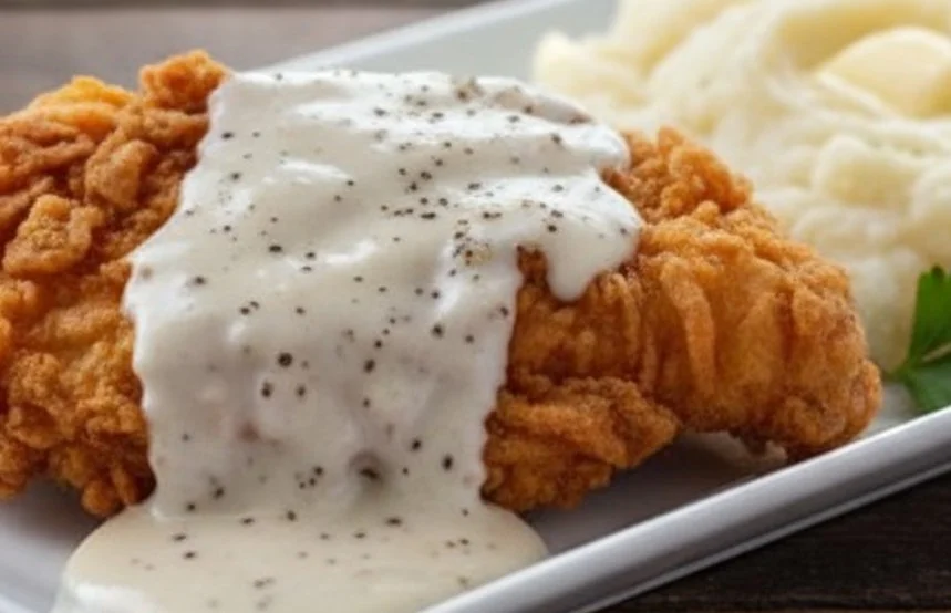 Crispy Chicken Fried Chicken served with sides