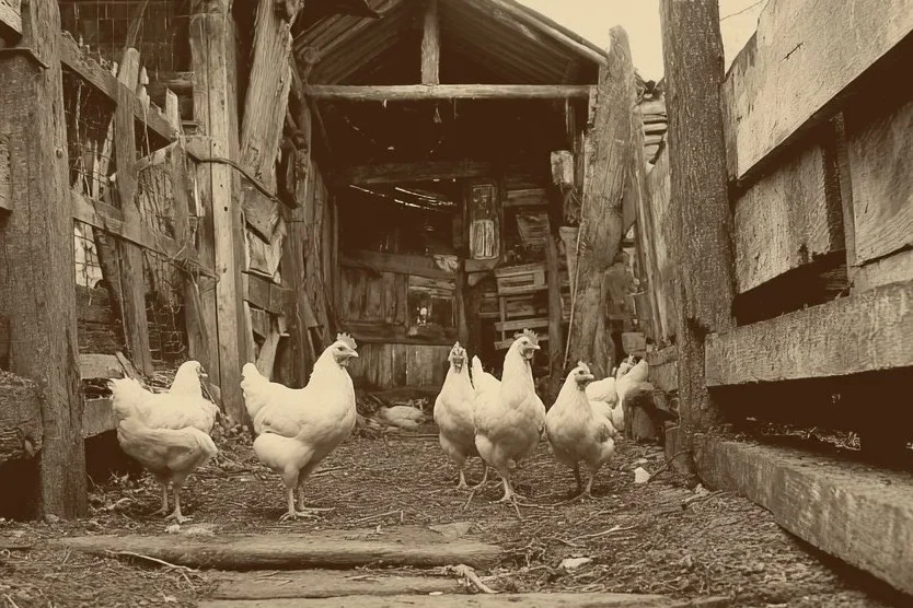 Cozy Chicken House design for backyard chickens with plenty of space and features