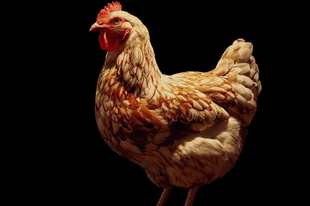 Creative chicken logo design for branding and marketing