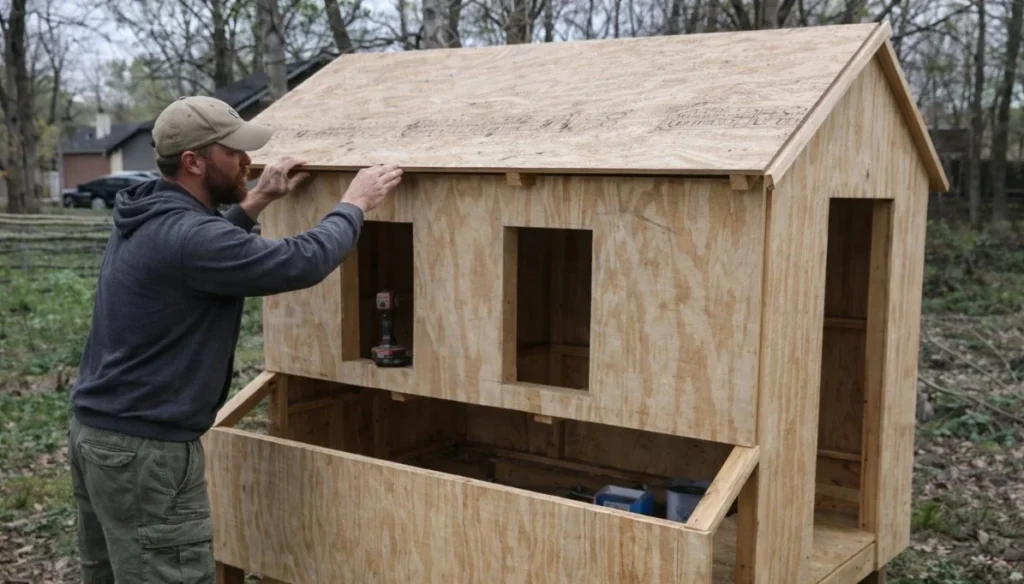 Creative DIY chicken coop ideas for backyard poultry farming.