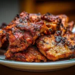 Deliciously marinated chicken ready to be grilled for a flavorful meal