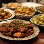 Variety of side dishes perfect for pairing with chicken meals