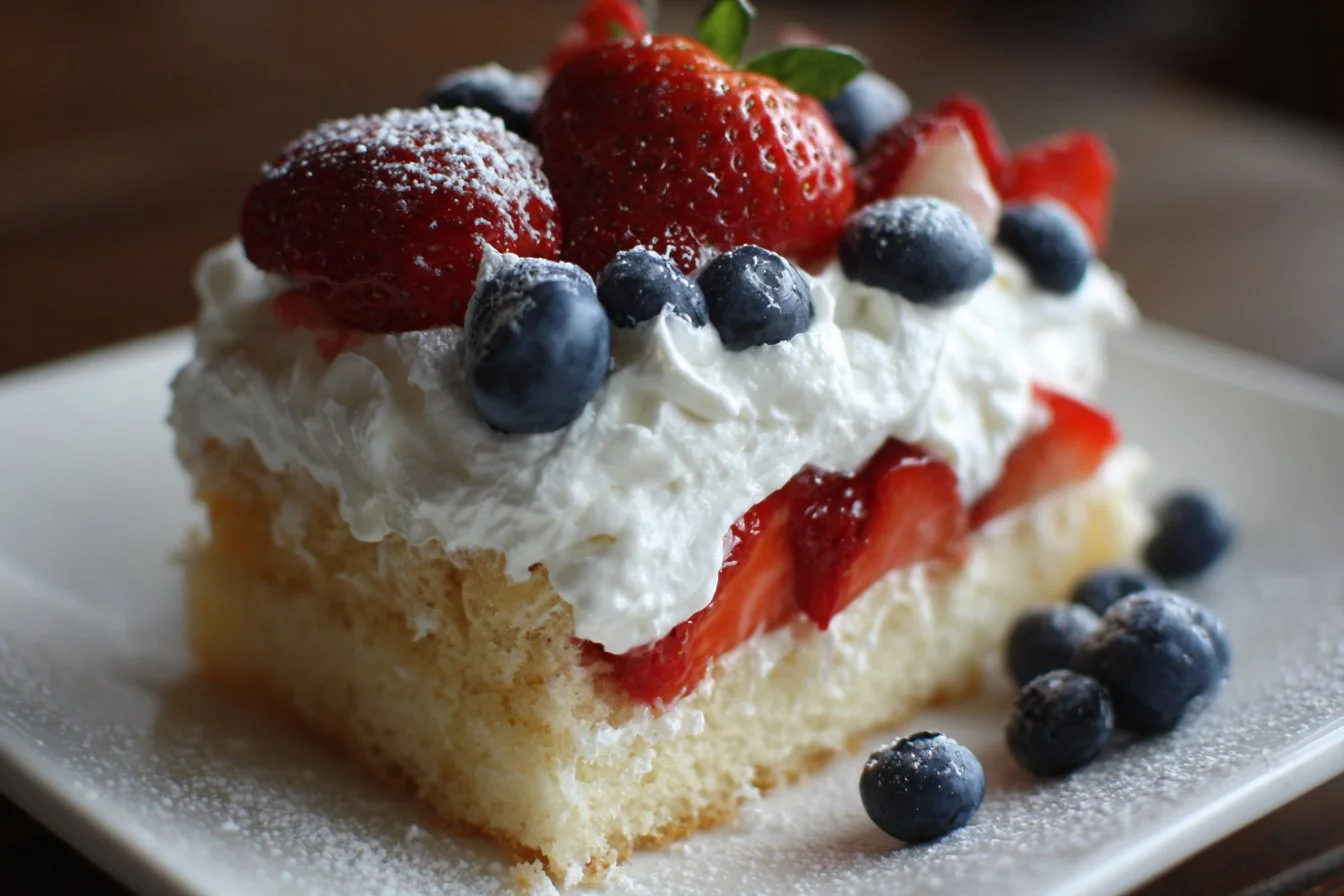 Colorful 4th of July desserts featuring red, white, and blue treats for summer celebrations.