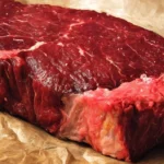 Artistic drawing of a beef cattle highlighting its features and characteristics.