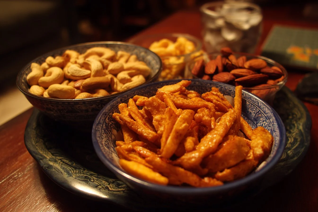 Assorted boat snacks for a fun day on the water
