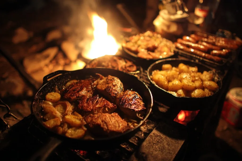 Delicious camping dinner ideas for outdoor cooking