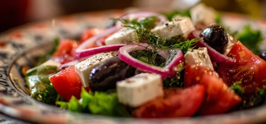 Delicious and festive Christmas Salad with vibrant ingredients for holiday meals