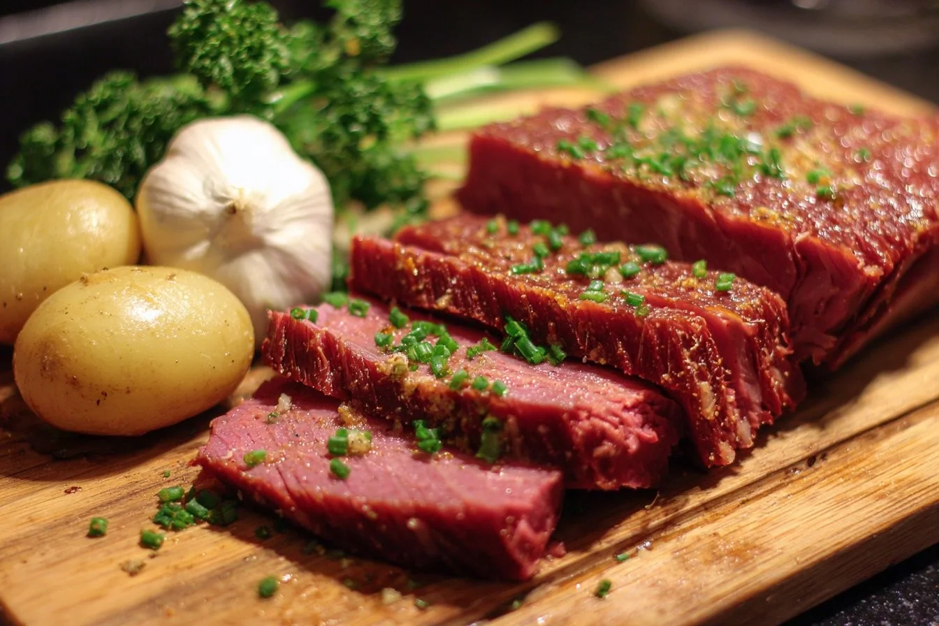 Instant Pot corned beef with vegetables for a quick meal