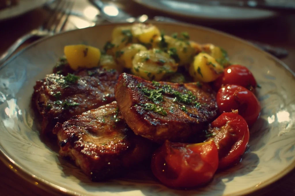 A beautifully plated dish showcasing good looking food for an appealing dining experience.