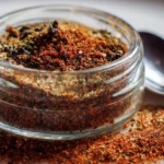 Seasoned ground beef ready for cooking and meal preparation