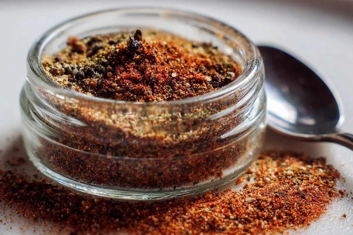 Seasoned ground beef ready for cooking and meal preparation