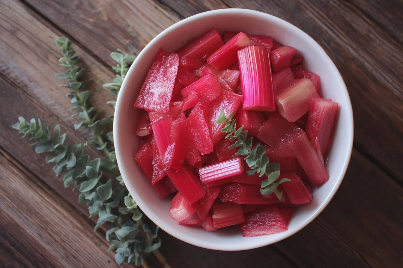 Delicious healthy rhubarb recipes for every meal and occasion.