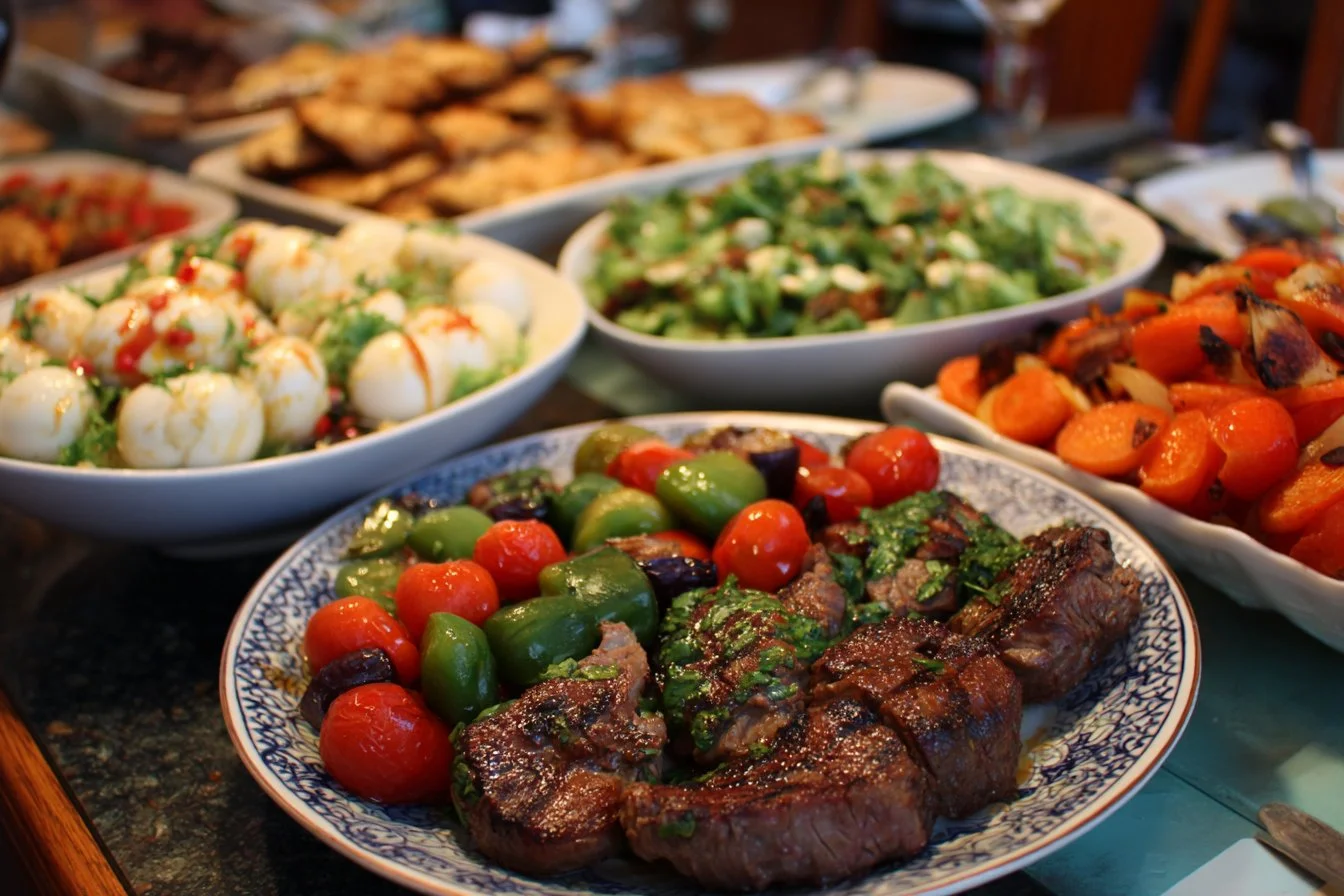 Delicious Memorial Day side dishes served at a festive barbecue