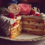 Delicious and beautifully decorated Mother's Day cake for a special celebration.