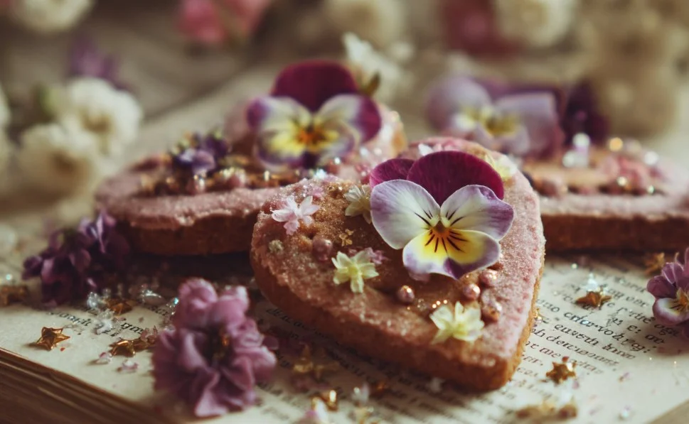 Delicious Mother's Day cookies decorated beautifully for the celebration.