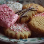 Colorful decorated cookies for Mother's Day celebration