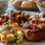 Delicious spread for a Mother's Day lunch celebration.