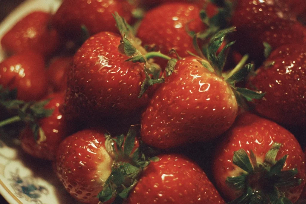 Delicious strawberries for Mother's Day celebration