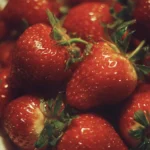 Delicious strawberries for Mother's Day celebration