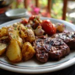 Delicious quick summer meals ready to enjoy on a warm day.