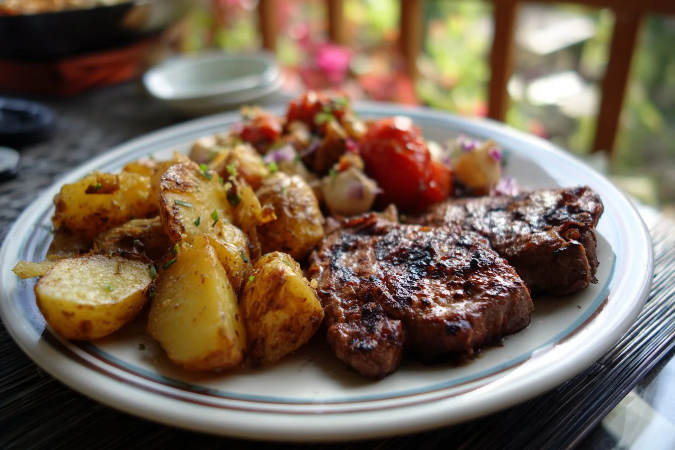 Delicious quick summer meals ready to enjoy on a warm day.