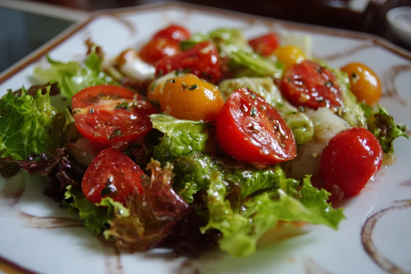 A variety of colorful and fresh salad recipes served in bowls.